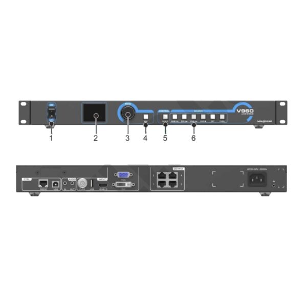 ویدیو پروسسور نوااستار مدل V960