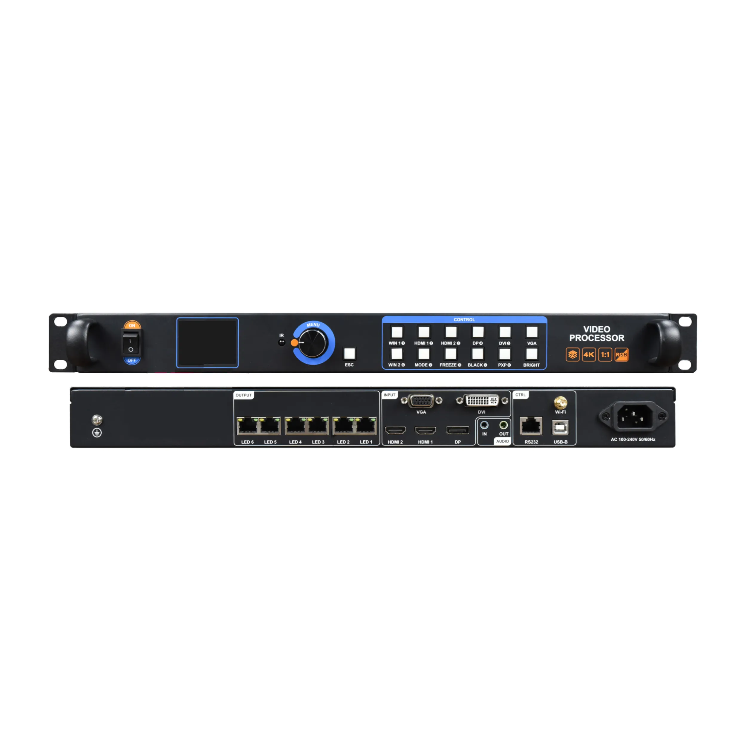 ویدیو پروسسور Huidu مدل VP620A ویدیو پروسسور Huidu مدل VP620A