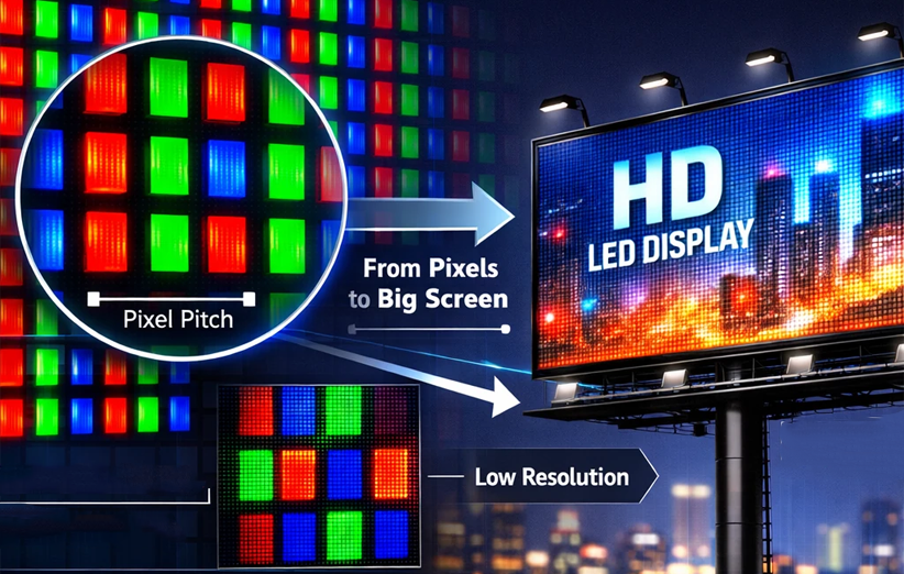 بهترین سایزها و رزولوشن‌ها برای تلویزیون شهری در محیط‌های مختلف