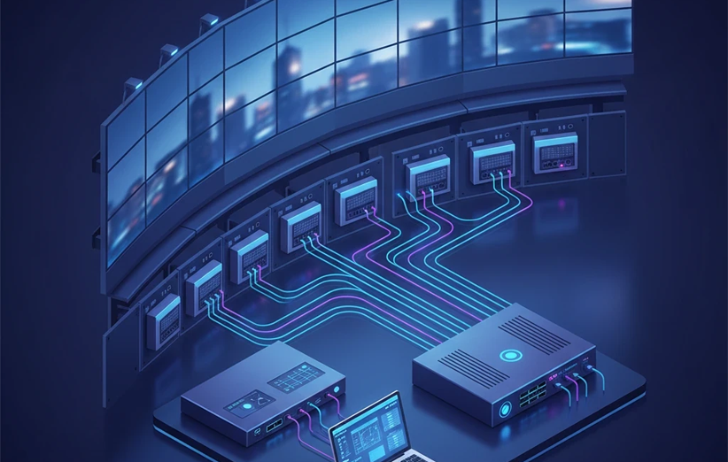 بررسی انواع کنترلرهای تلویزیون شهری و نقش آن‌ها در مدیریت نمایشگر