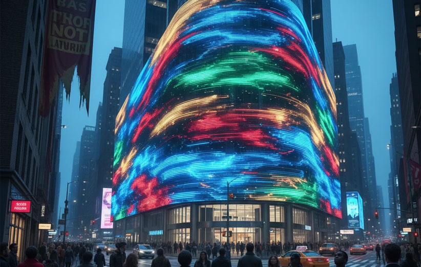 چرا کسب‌وکارهای بزرگ به جای بنر از تلویزیون شهری استفاده می‌کنند؟