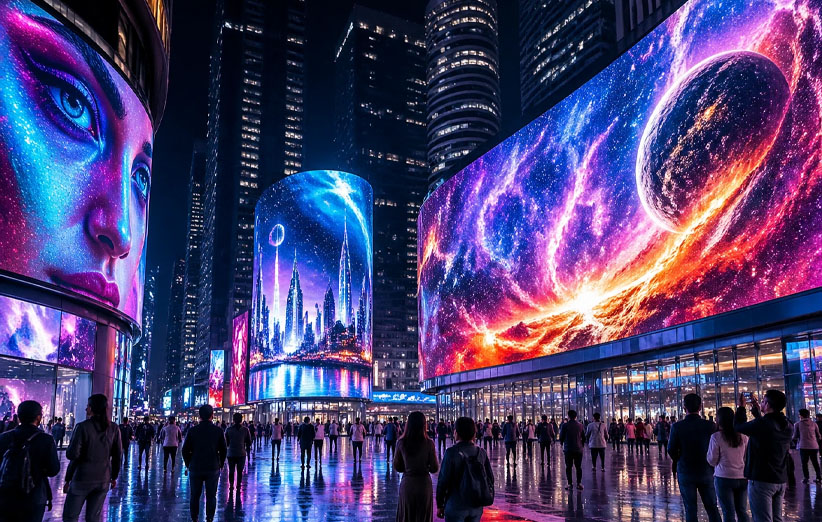 تکنولوژی‌های جدید نمایشگرهای LED که بازار تلویزیون شهری را متحول کرده‌اند