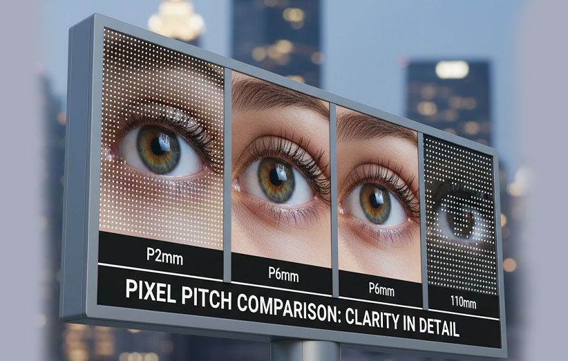 تفاوت پیکسل پیچ‌های مختلف در تلویزیون شهری و تاثیر آن در کیفیت تصویر