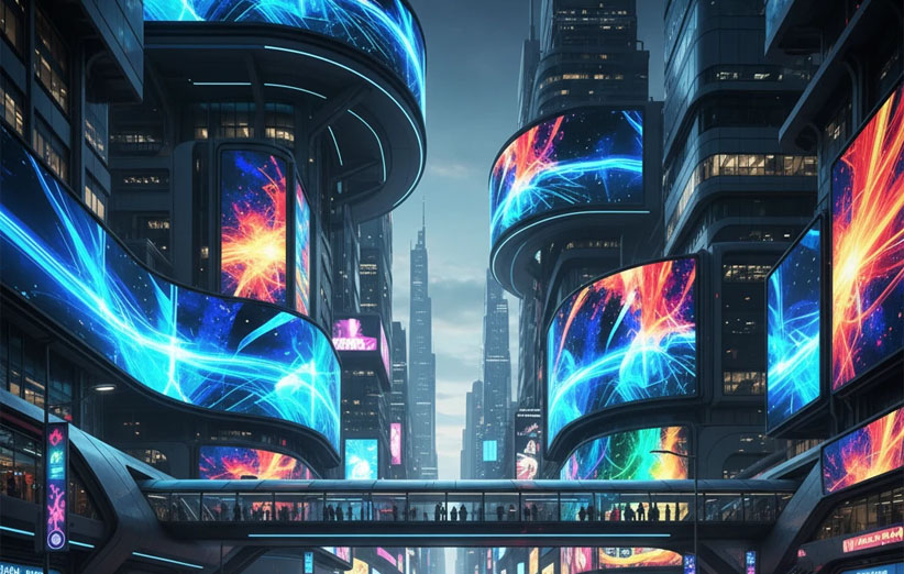 نمایشگرهای MicroLED و تاثیر آن‌ها بر بازار تلویزیون شهری