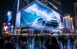 تحول تبلیغات شهری با نمایشگرهای LED سه‌بعدی (3D LED Display) | کیان اسکرین
