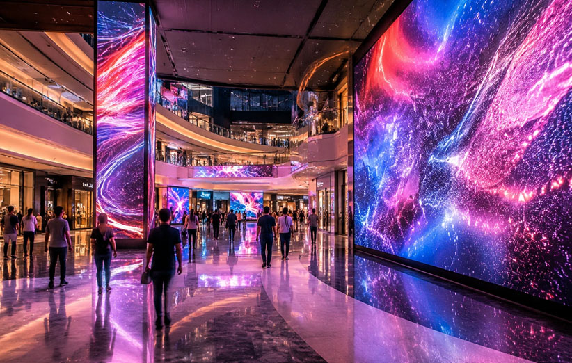 نقش نمایشگرهای LED در دیجیتال ساینیج (Digital Signage)